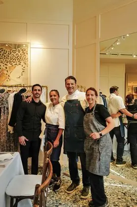 The Silver Spoon team at a boutique event